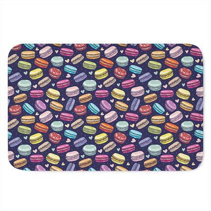 Cute Macarons Pattern Print Indoor Door Mat