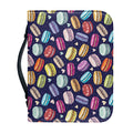 Cute Macarons Pattern Print Leather Bible Cover