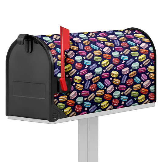 Cute Macarons Pattern Print Mailbox Cover