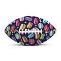 Cute Macarons Pattern Print Rugby Ball