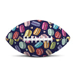 Cute Macarons Pattern Print Rugby Ball