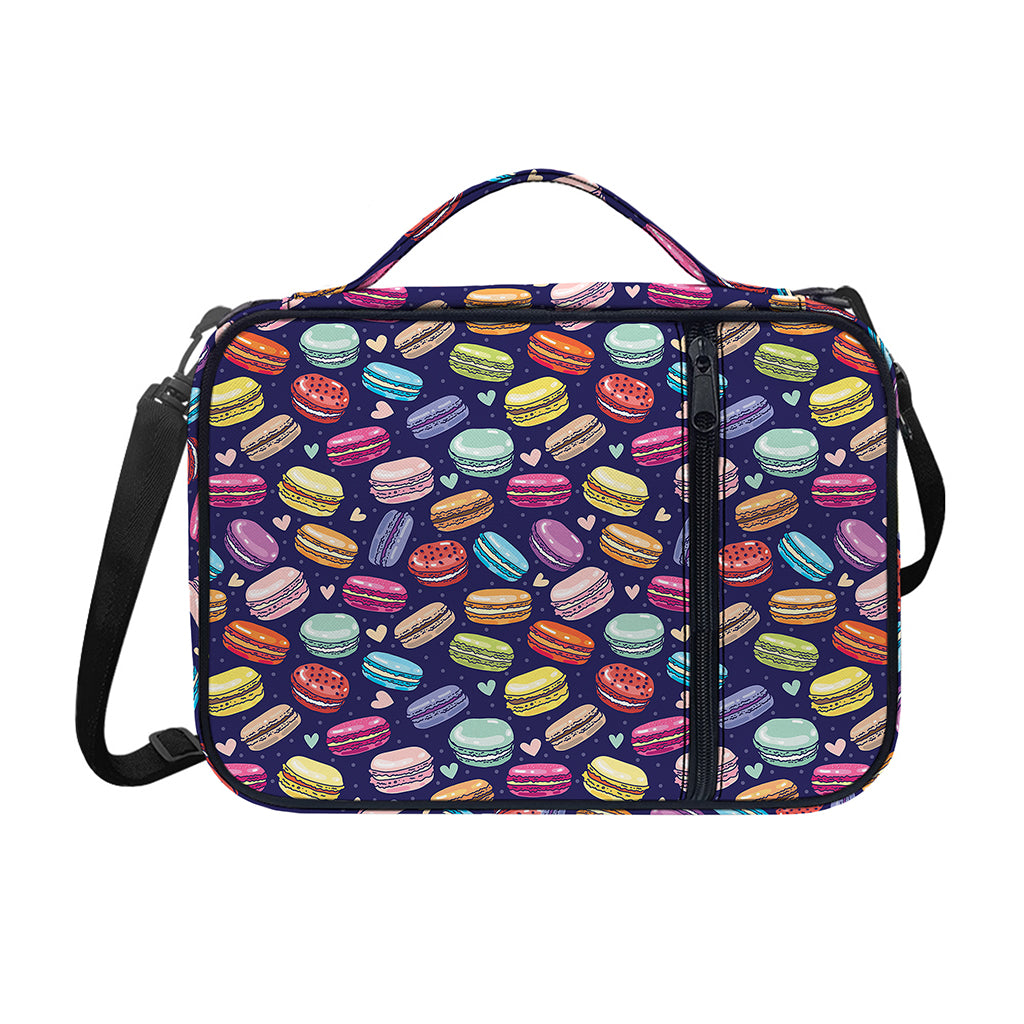Cute Macarons Pattern Print Shoulder Strap Bible Bag