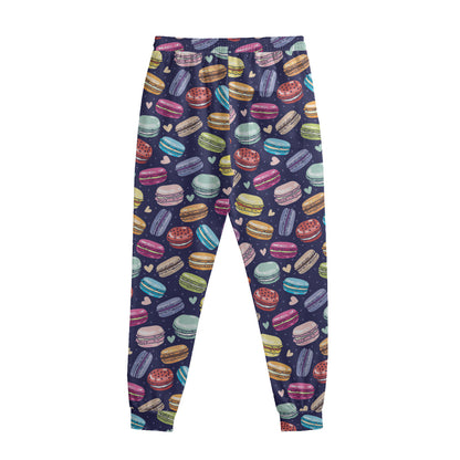 Cute Macarons Pattern Print Sweatpants