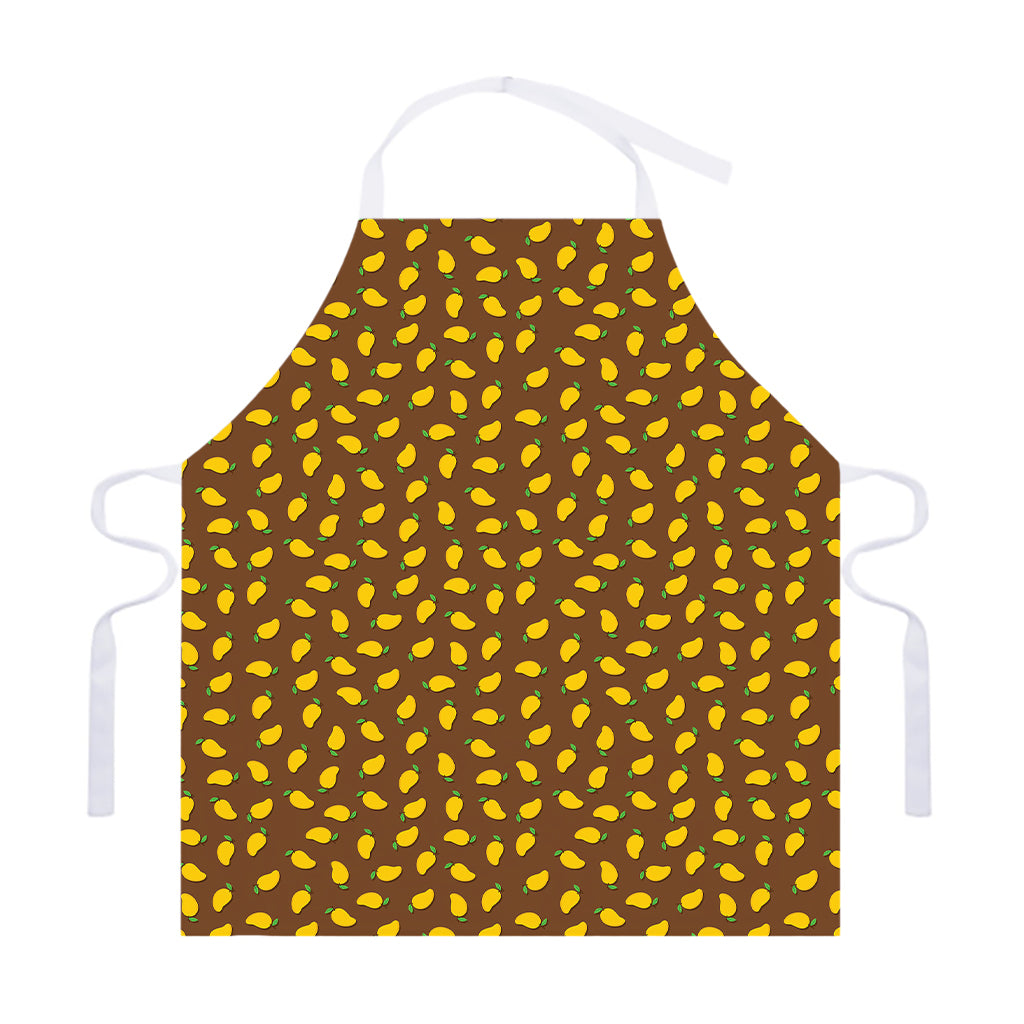 Cute Mango Pattern Print Adjustable Apron