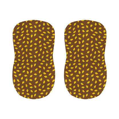 Cute Mango Pattern Print Bar Stool Covers
