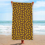 Cute Mango Pattern Print Beach Towel