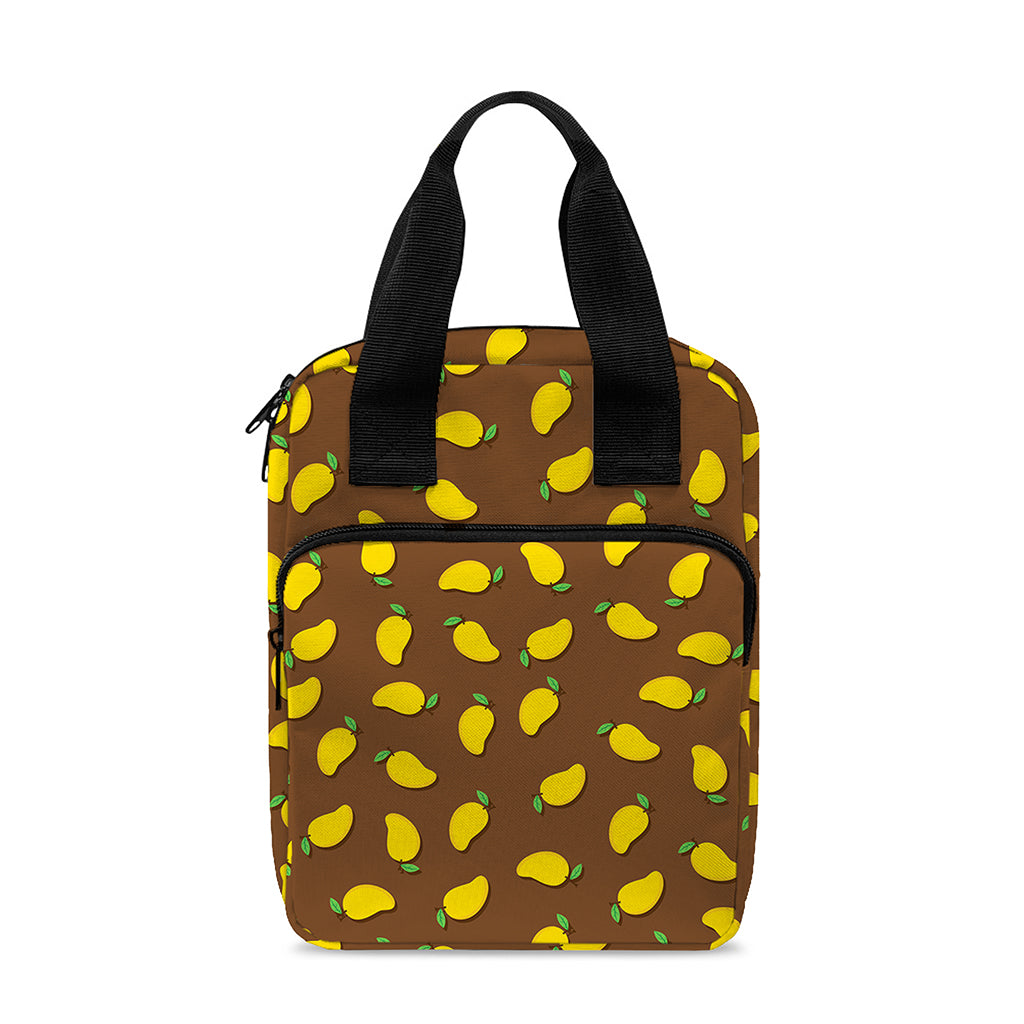 Cute Mango Pattern Print Bible Tote Bag