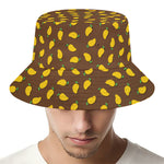 Cute Mango Pattern Print Bucket Hat