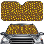 Cute Mango Pattern Print Car Windshield Sun Shade