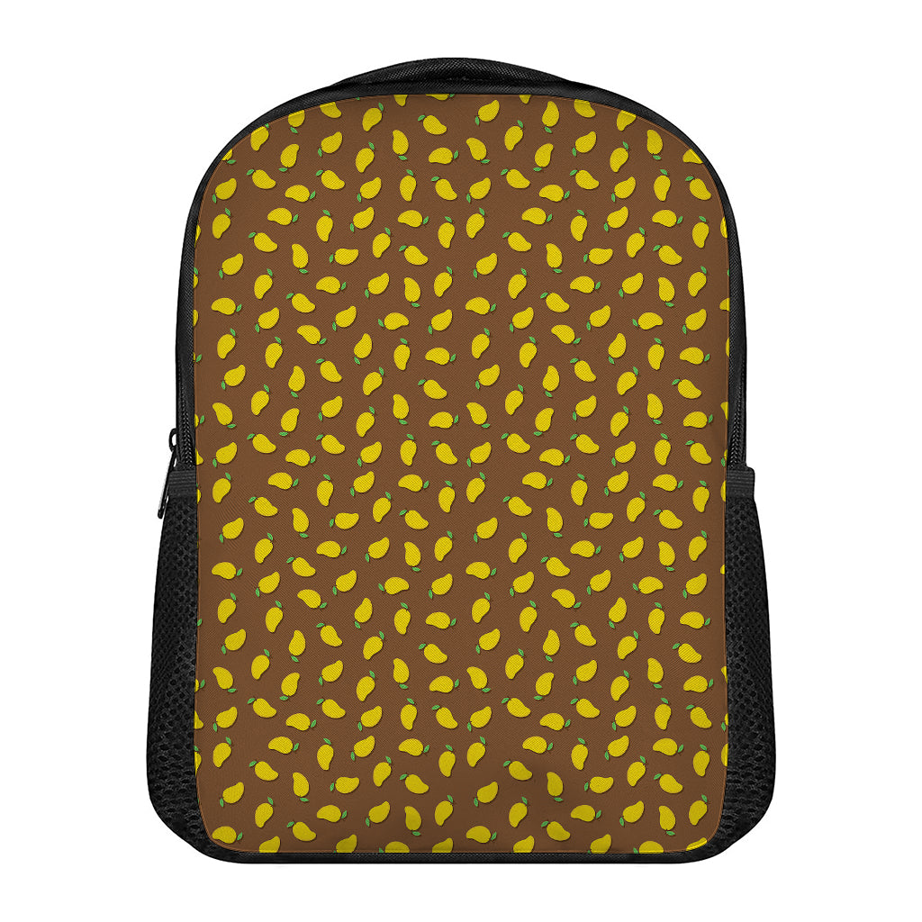 Cute Mango Pattern Print Casual Backpack