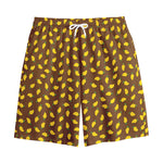 Cute Mango Pattern Print Cotton Shorts