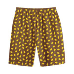Cute Mango Pattern Print Cotton Shorts