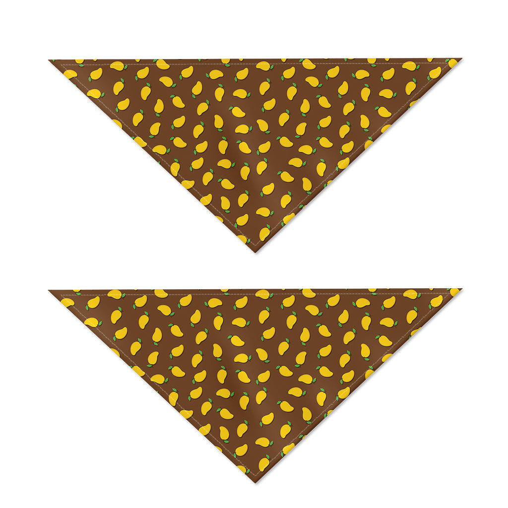 Cute Mango Pattern Print Dog Bandana