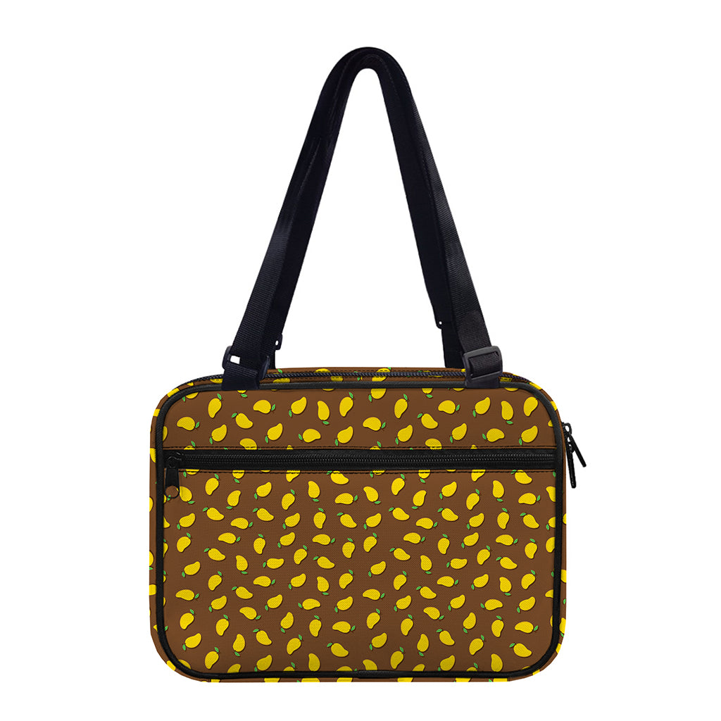 Cute Mango Pattern Print Double Strap Bible Bag