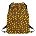 Cute Mango Pattern Print Drawstring Backpack
