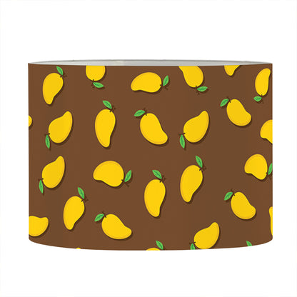 Cute Mango Pattern Print Drum Lamp Shade