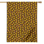 Cute Mango Pattern Print House Flag