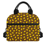 Cute Mango Pattern Print Insulated Lunch Bag