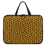 Cute Mango Pattern Print Laptop Sleeve With Handle