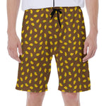 Cute Mango Pattern Print Men's Beach Shorts