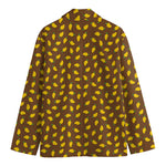 Cute Mango Pattern Print Men's Blazer