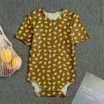 Cute Mango Pattern Print Men's Bodysuit