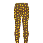 Cute Mango Pattern Print Men's leggings