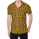 Cute Mango Pattern Print Men's Shirt