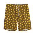 Cute Mango Pattern Print Men's Athletic Shorts