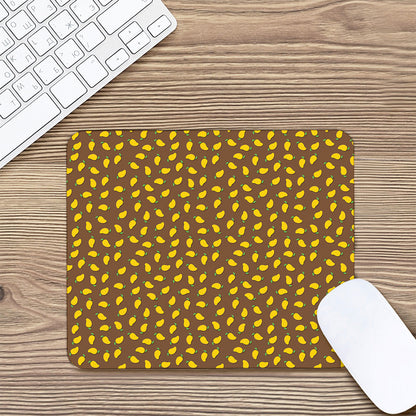 Cute Mango Pattern Print Mouse Pad