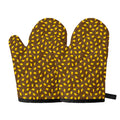 Cute Mango Pattern Print Oven Mitts