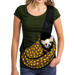 Cute Mango Pattern Print Pet Sling Carrier