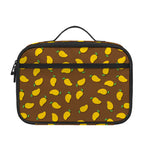Cute Mango Pattern Print Portable Lunch Bag