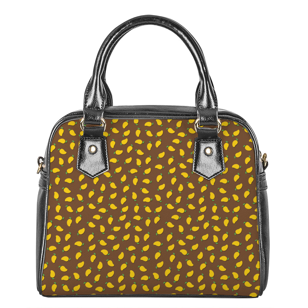 Cute Mango Pattern Print Shoulder Handbag