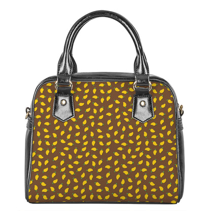 Cute Mango Pattern Print Shoulder Handbag