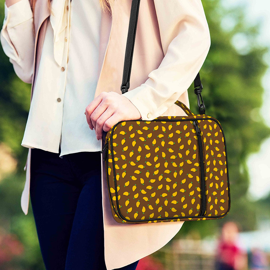 Cute Mango Pattern Print Shoulder Strap Bible Bag
