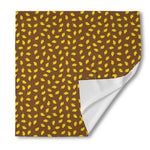 Cute Mango Pattern Print Silk Bandana