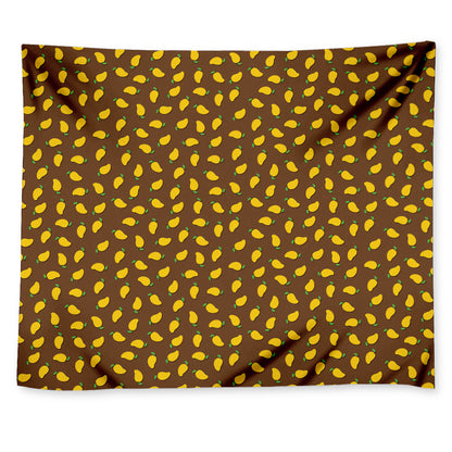 Cute Mango Pattern Print Tapestry