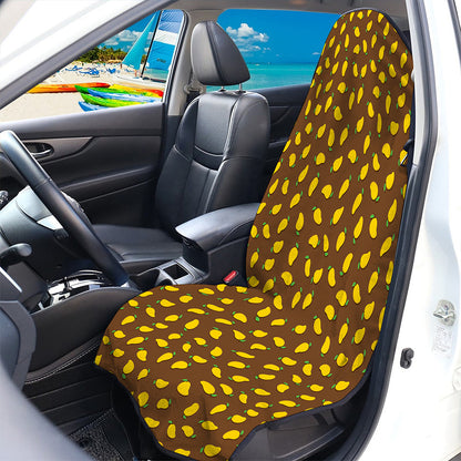 Cute Mango Pattern Print Waterproof Car Seat Cover