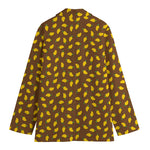 Cute Mango Pattern Print Women's Blazer