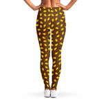 Cute Mango Pattern Print Women's Leggings
