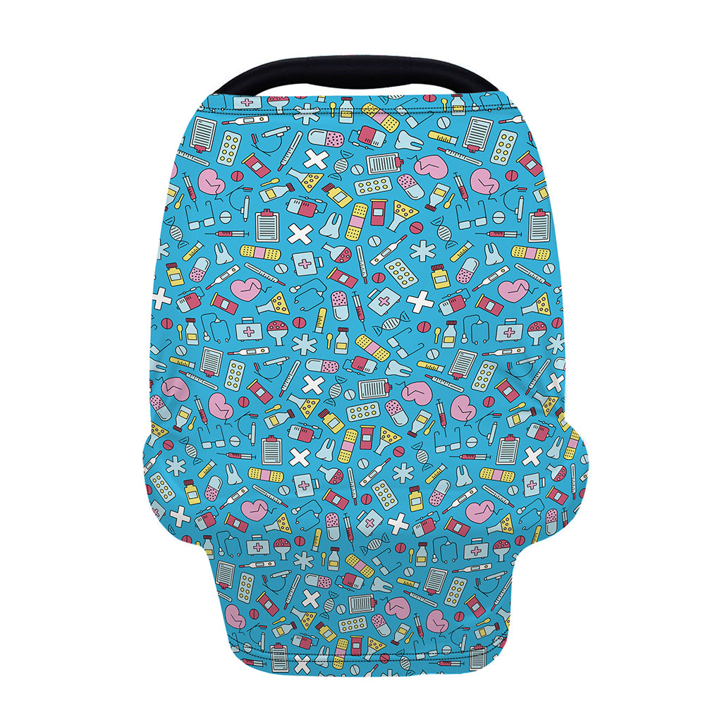 Cute Medical Pattern Print Baby Seat Cover