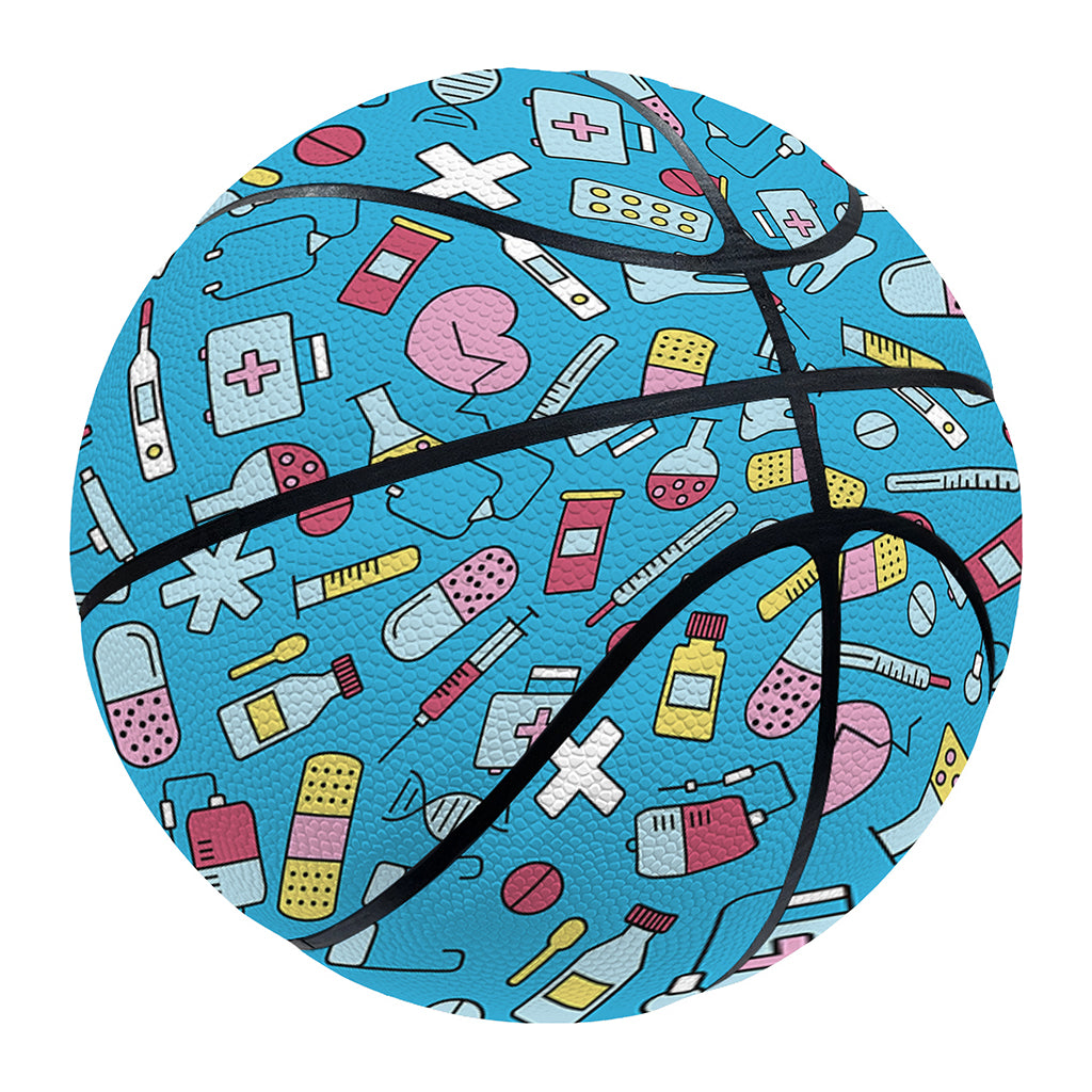 Cute Medical Pattern Print Basketball
