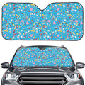 Cute Medical Pattern Print Car Windshield Sun Shade