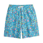 Cute Medical Pattern Print Cotton Shorts