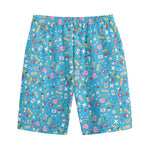 Cute Medical Pattern Print Cotton Shorts