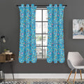 Cute Medical Pattern Print Grommet Curtain Panels