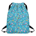 Cute Medical Pattern Print Drawstring Backpack