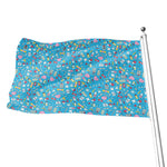 Cute Medical Pattern Print Flag