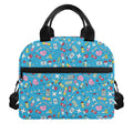 Cute Medical Pattern Print Insulated Lunch Bag
